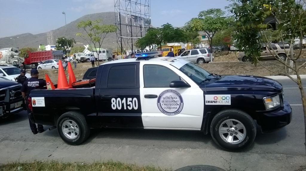 Más de mil apoyos viales en Tuxtla Gutiérrez y Tapachula con “Tu Ángel Azul”