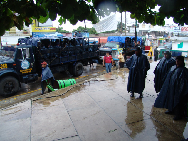 SSyPC envía brigadas de seguridad a zonas vulnerables por lluvias