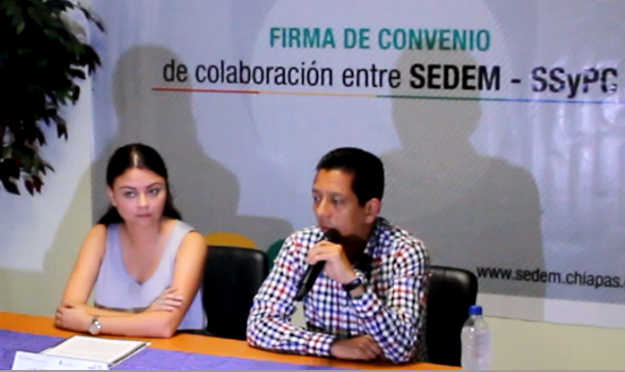 En materia de prevención, SSP signa convenio de colaboración con  SEDEM