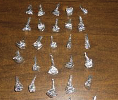 Fuerza Ciudadana evita la comercialización de más de 30 dosis de cocaína