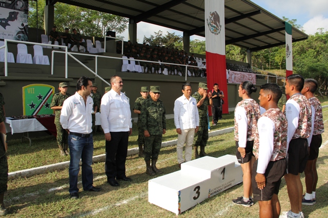 Gobierno del Estado y Sedena clausuran juegos deportivos conmemorativos al Centenario del EjÃ©rcito