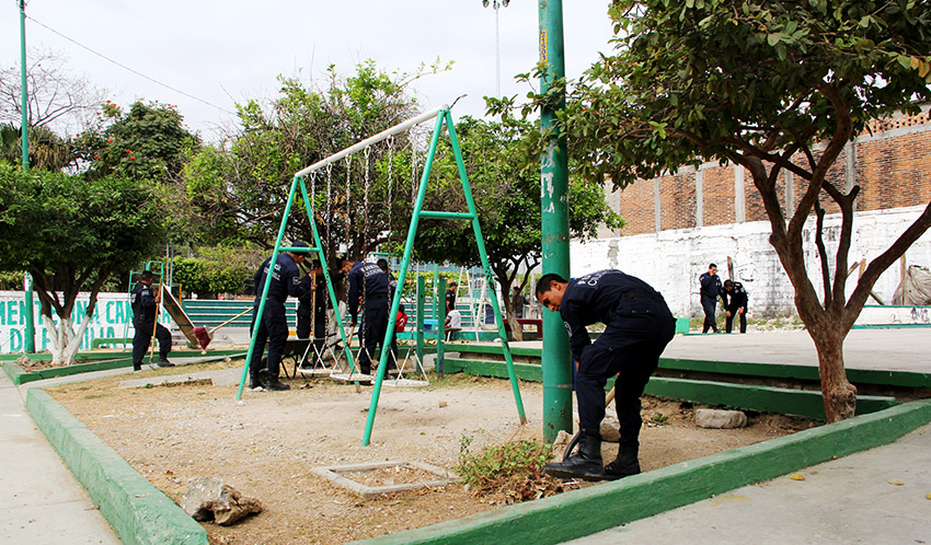 El apoyo de la ciudadanía para fortalecer el programa “Parque Seguro”, es parte de la nueva visión de la seguridad preventiva: secretario de seguridad Llaven Abarca