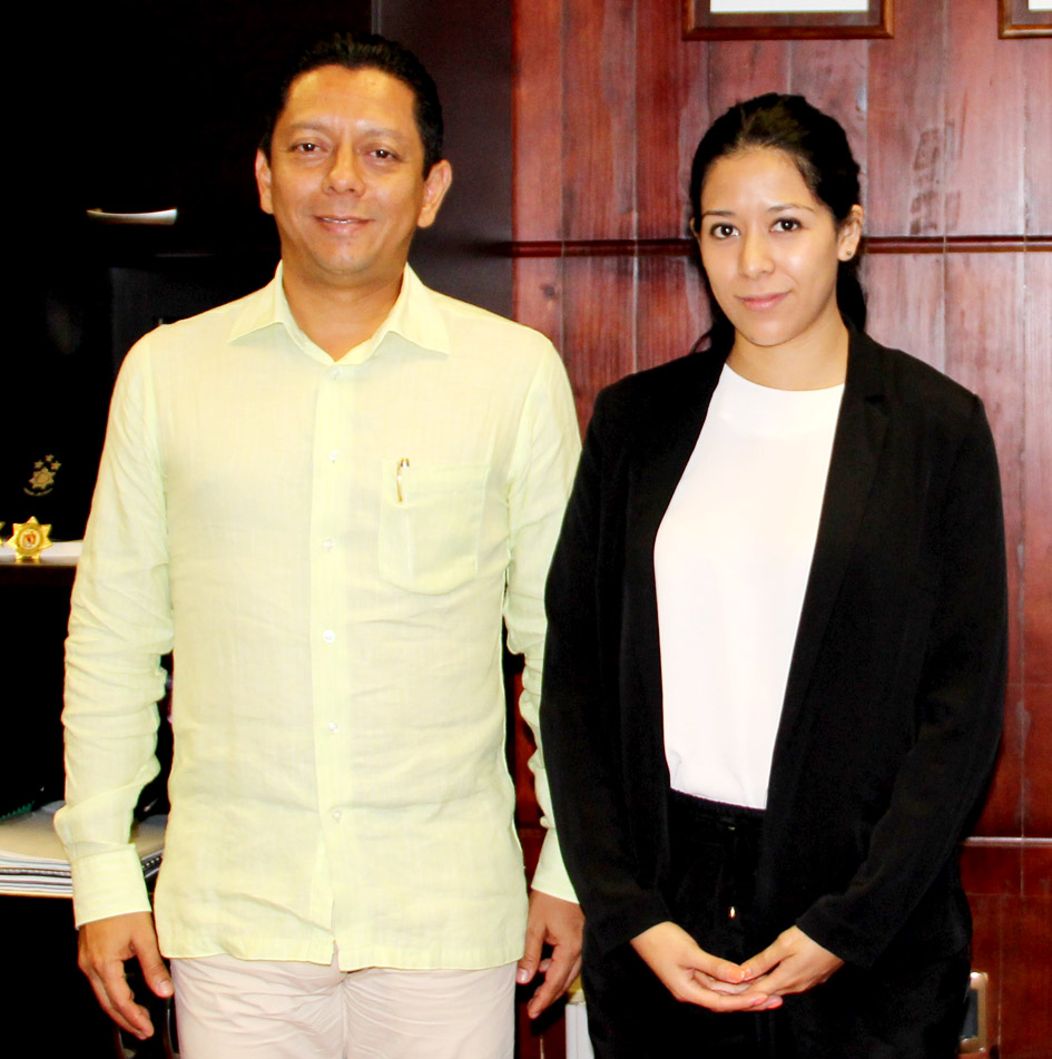 Secretario de Seguridad, se reúne con Coordinadora Nacional de Seguridad de la ONU