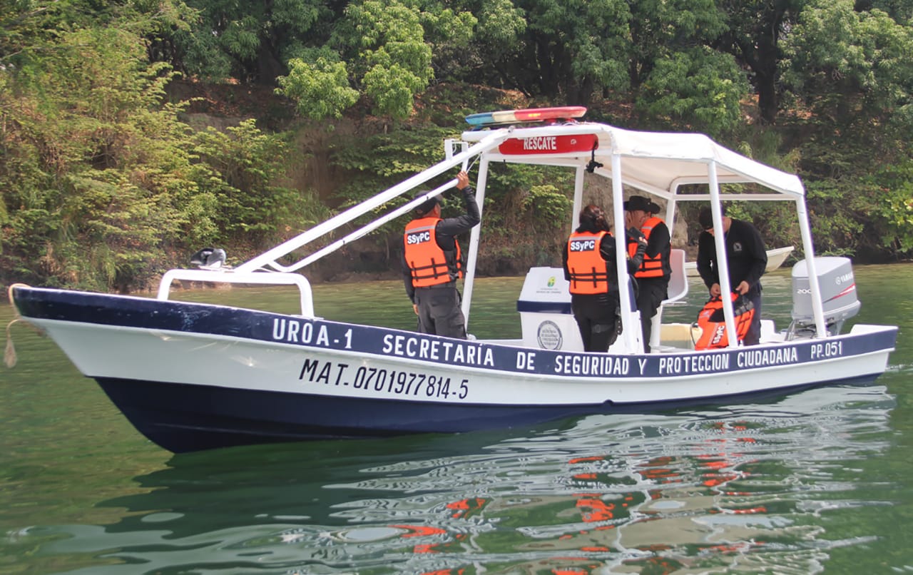 Continúa SSP resguardando el flujo de turistas a Chiapas.