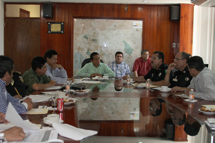 Autoridades de seguridad de Chiapas, se reúnen por la seguridad de vacacionistas