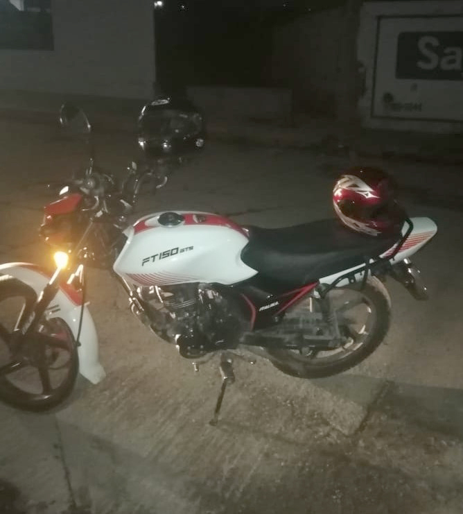 SSP recupera moto robada y detiene al conductor