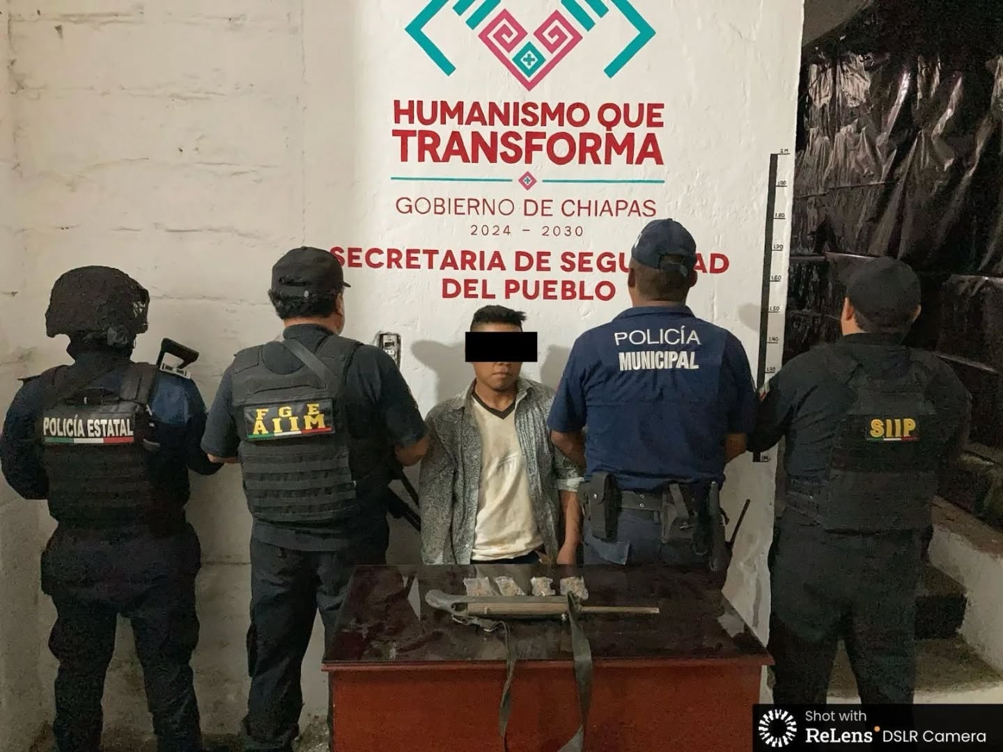 En operativos interinstitucionales detienen a masculinos con presuntos narcóticos y portación de armas de fuego.
