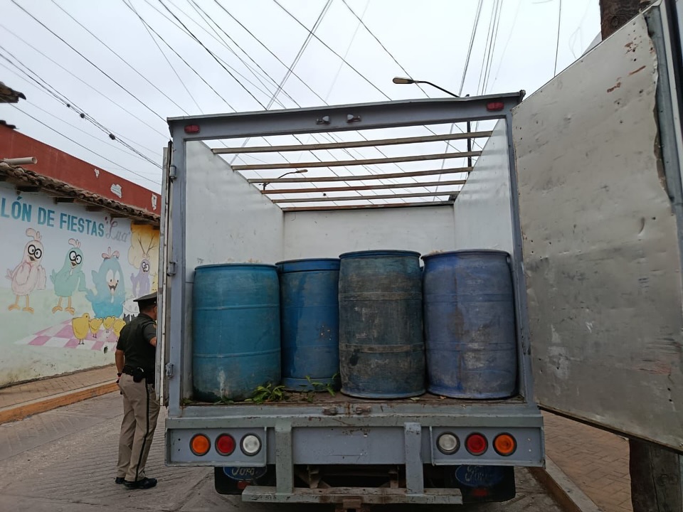 En operativo de seguridad detienen a masculino que transportaba hidrocarburos en Ocozocoautla de Espinosa. 
