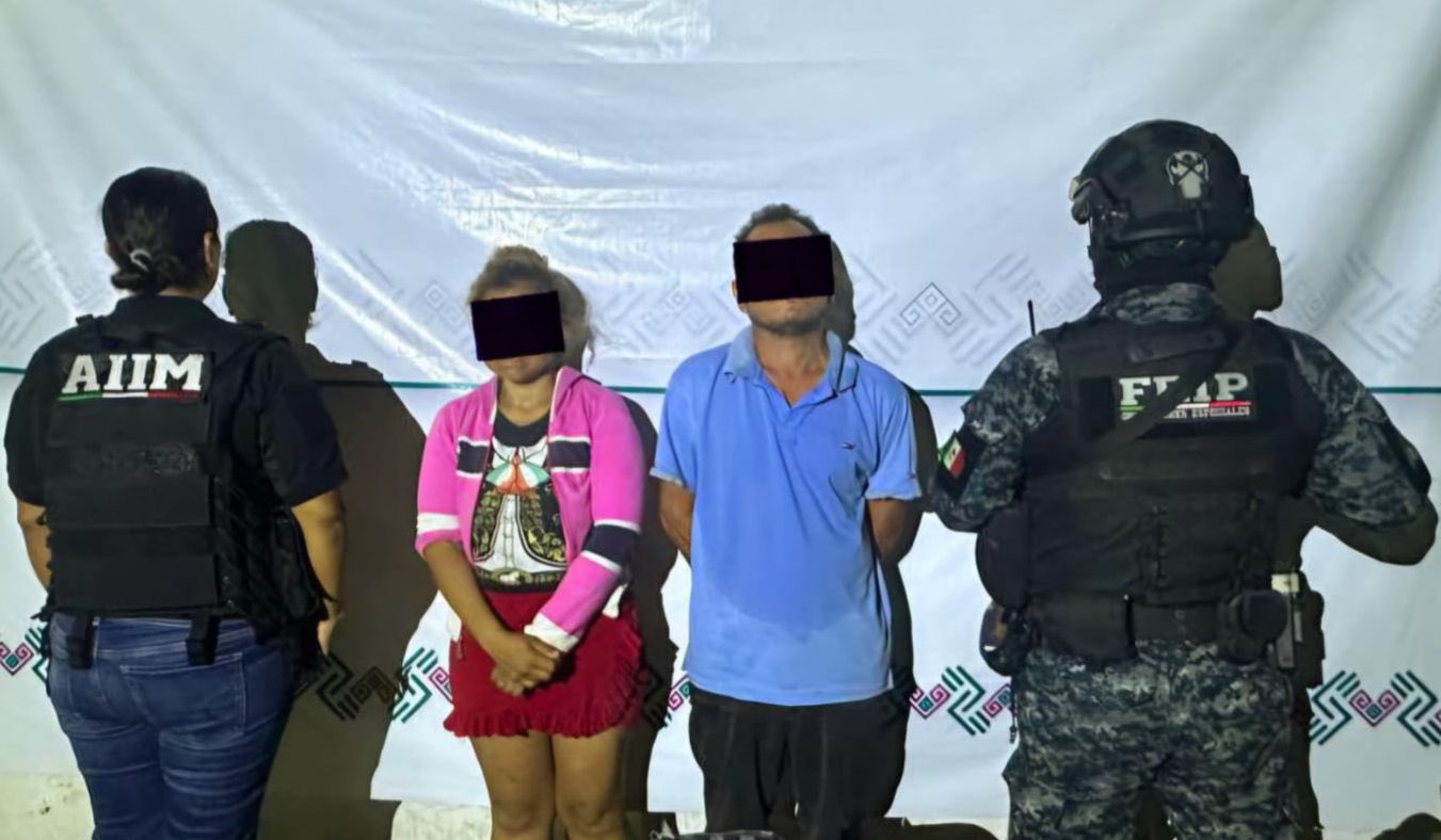 SSP Y FGE detienen a tres personas con presuntos narcóticos en Tapachula y Huixtla.
