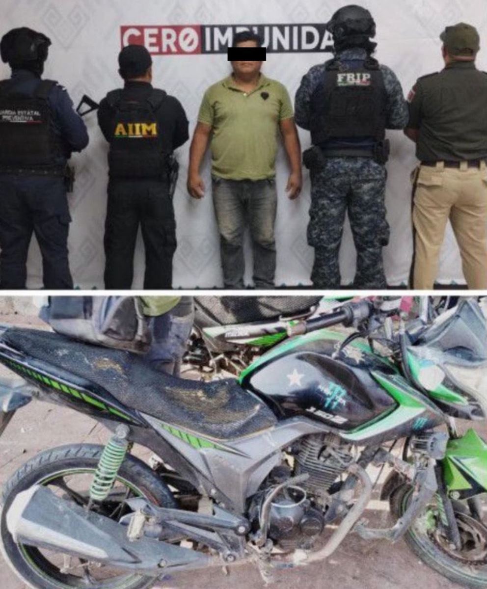 SSP y FGE detienen a masculinos con motocicletas con reporte de robo en Totolapa
