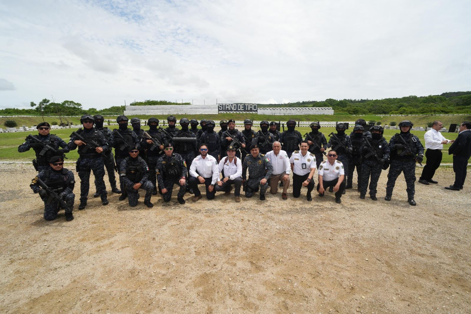 Titular de la SSP encabeza la Ceremonia de Clausura del Curso de Técnicas y Tácticas Policiales.