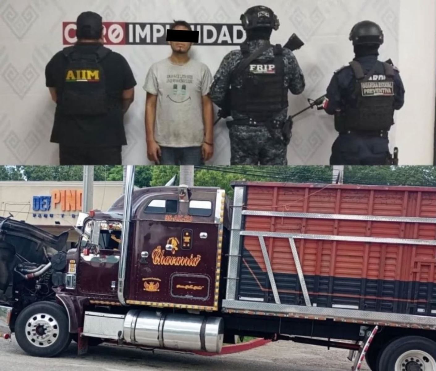 SSP y FGE detienen a un masculino con vehículo reportado como robado en Tuxtla Gutiérrez.