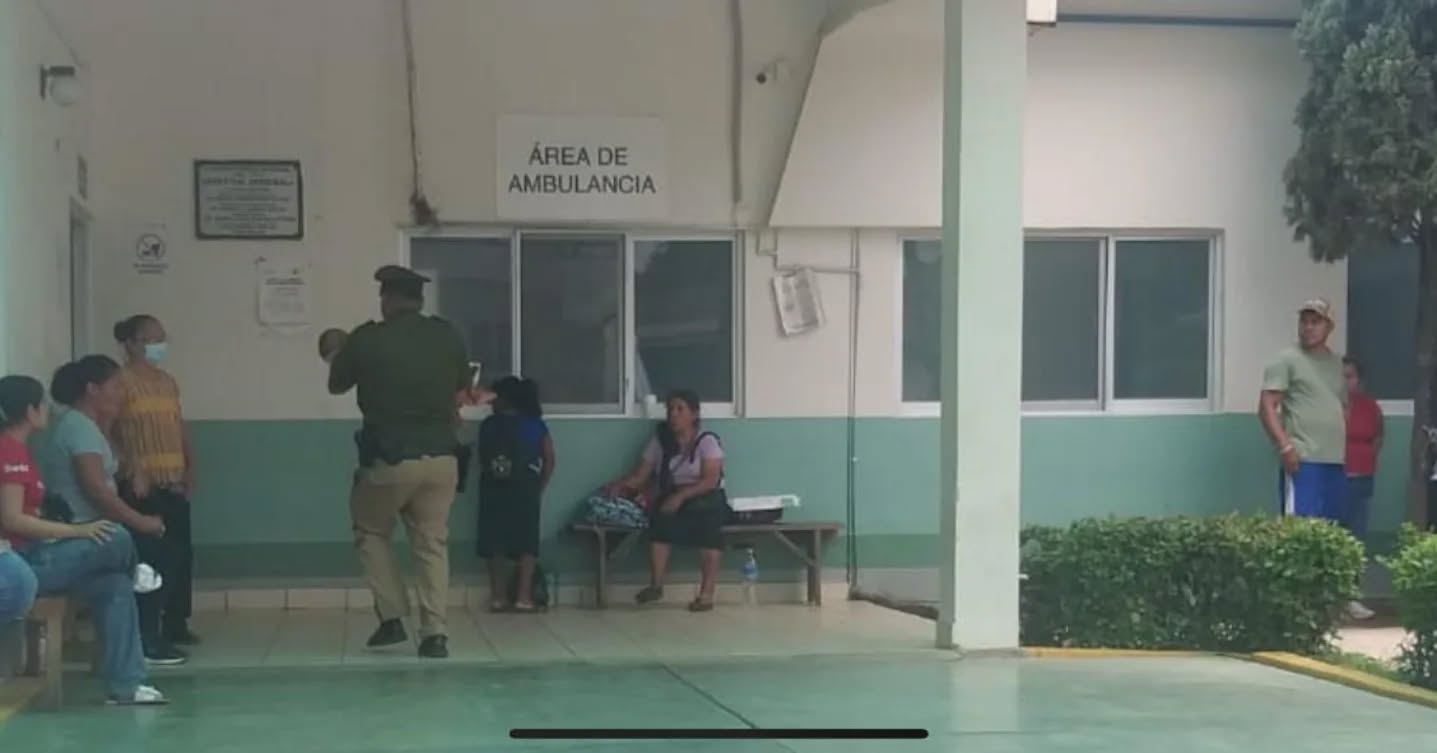 SSP brinda apoyo en traslado de menor por mordedura de serpiente en Cintalapa de Figueroa.