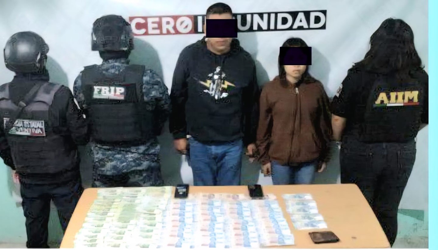 SSP y FGE detienen a dos personas con vehículo con reporte de robo en San Cristóbal de Las Casas.