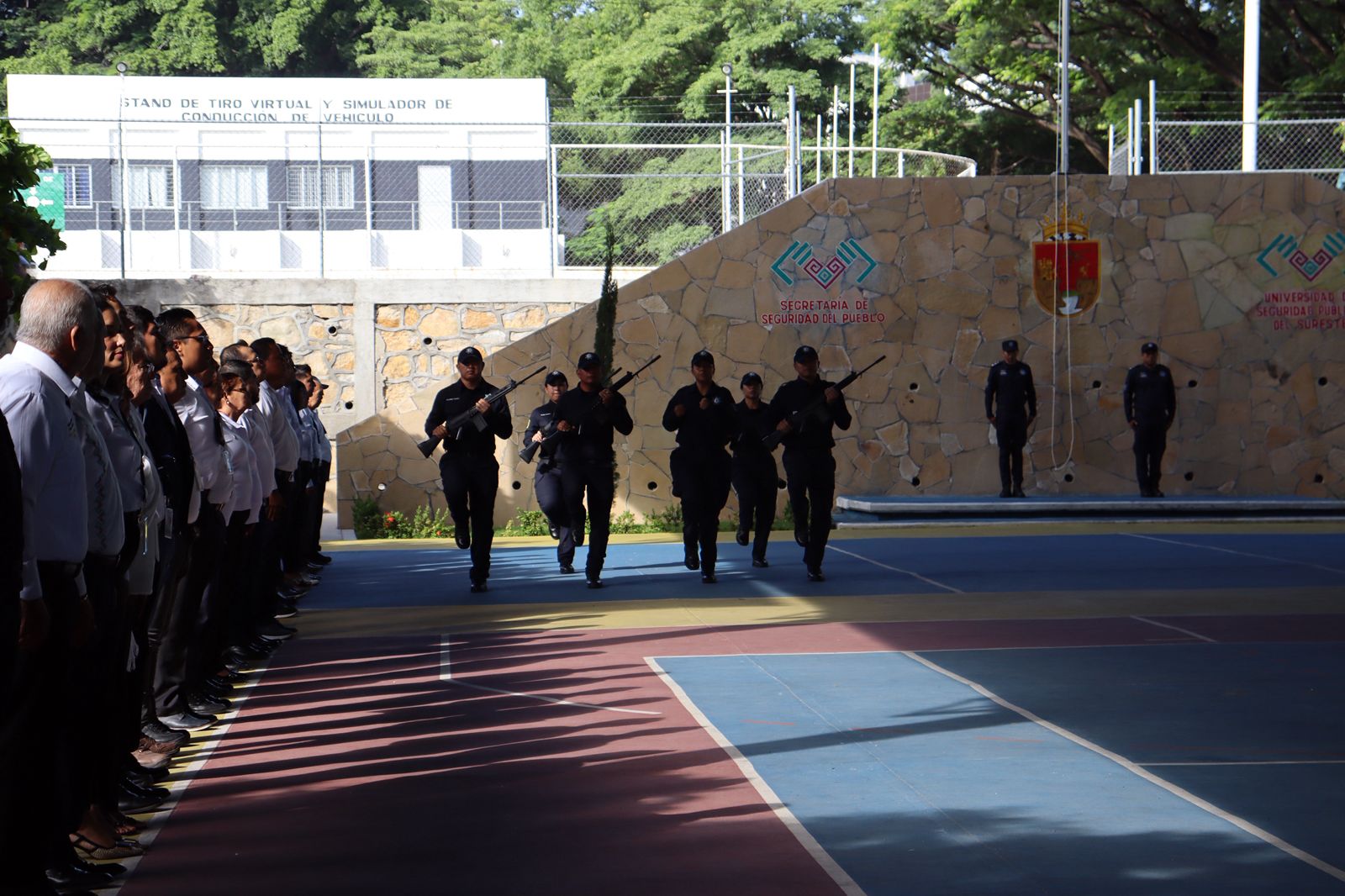 Universidad de Seguridad Pública del Sureste de la SSP inicia la semana con fuerza y compromiso institucional.