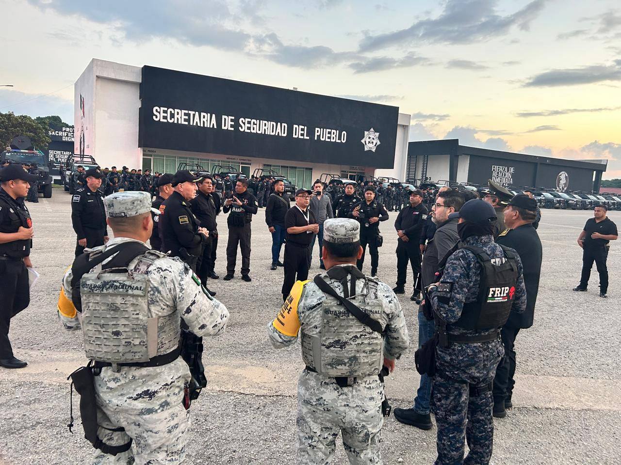 SSP realiza operativo de extracción y cambios en Centros Penitenciarios de Chiapas.