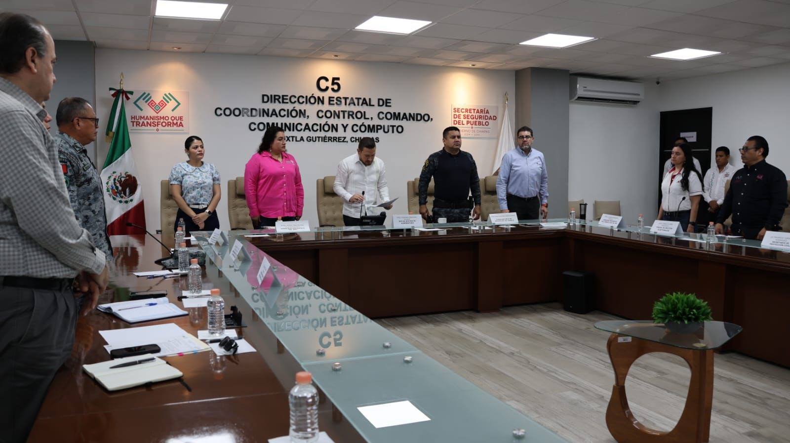 SSP participa en instalación de la Mesa Permanente de Seguridad para el Proceso Electoral Local Extraordinario 2025