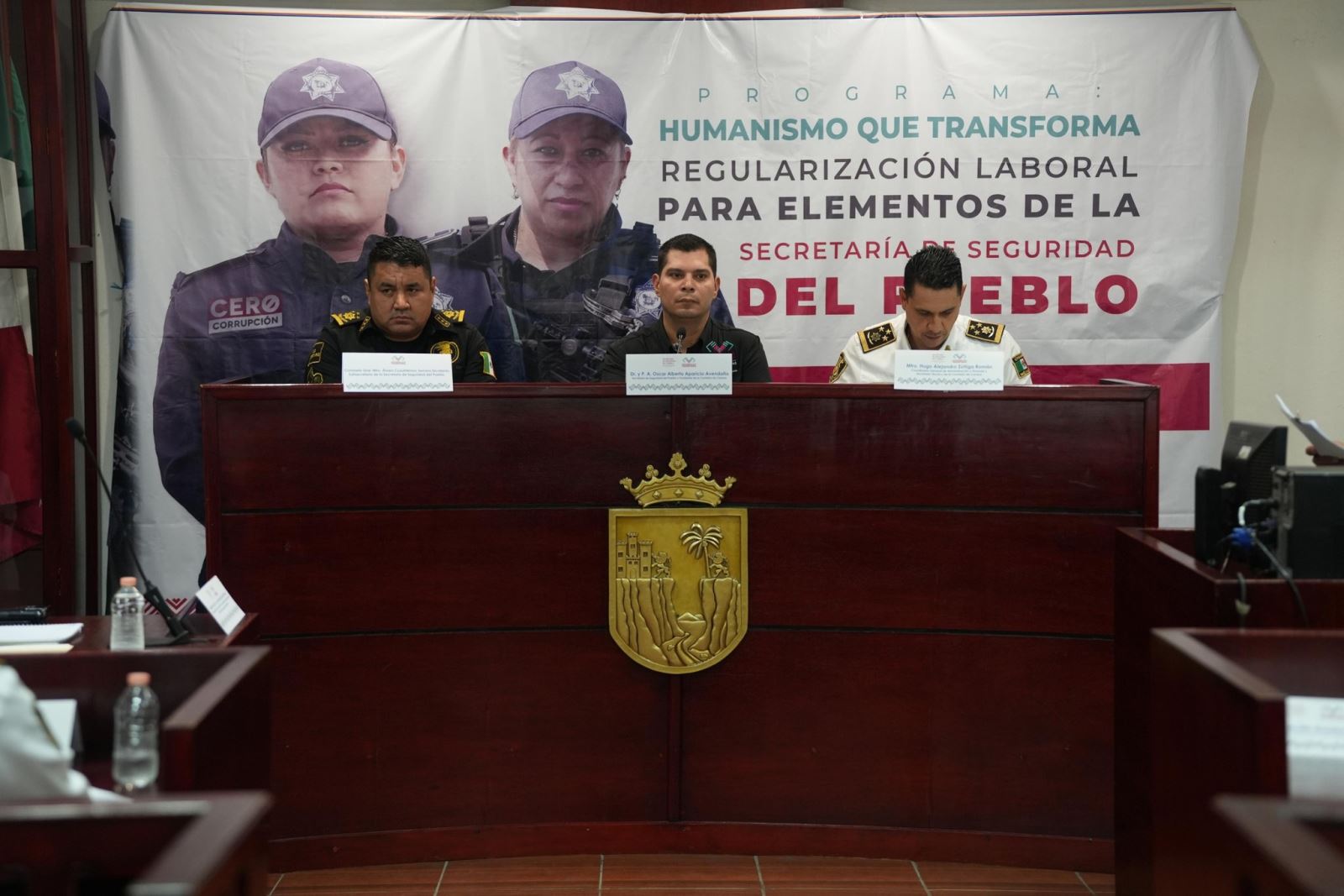 Secretario de Seguridad del Pueblo preside Primera Sesión Ordinaria de la Comisión del Servicio Profesional 