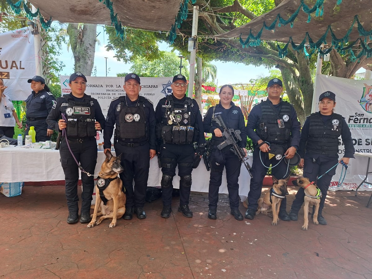 SSP participa en el marco del desarrollo de la Jornada por la Paz, en Berriozábal