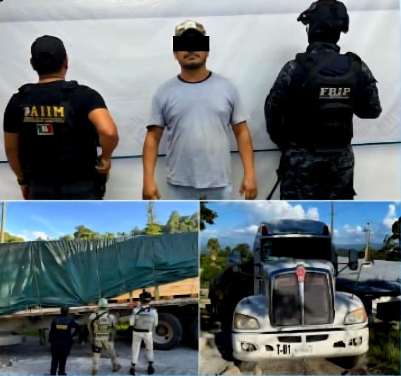 En operativo interinstitucional detienen a masculino por el posible delito de ecocidio en Ocosingo