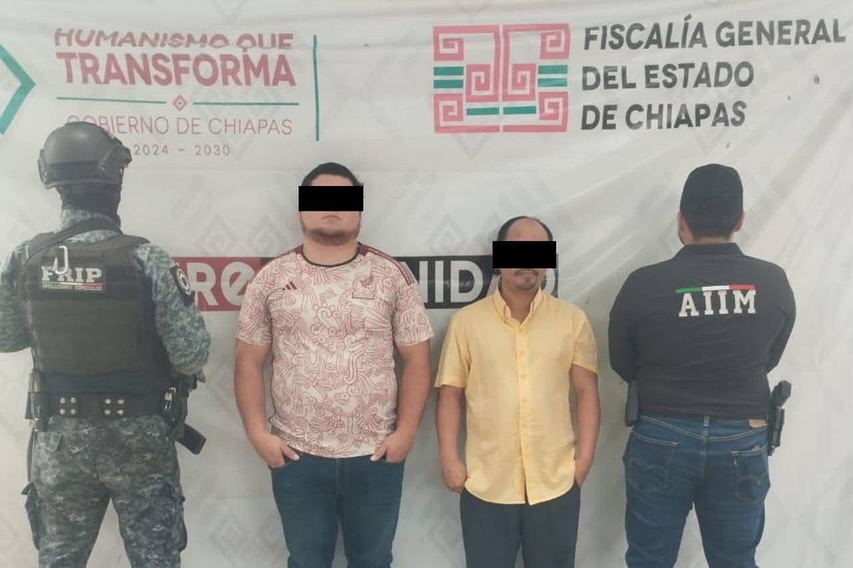 En operativo interinstitucional detienen a dos presuntos responsables por tráfico de personas en su modalidad 