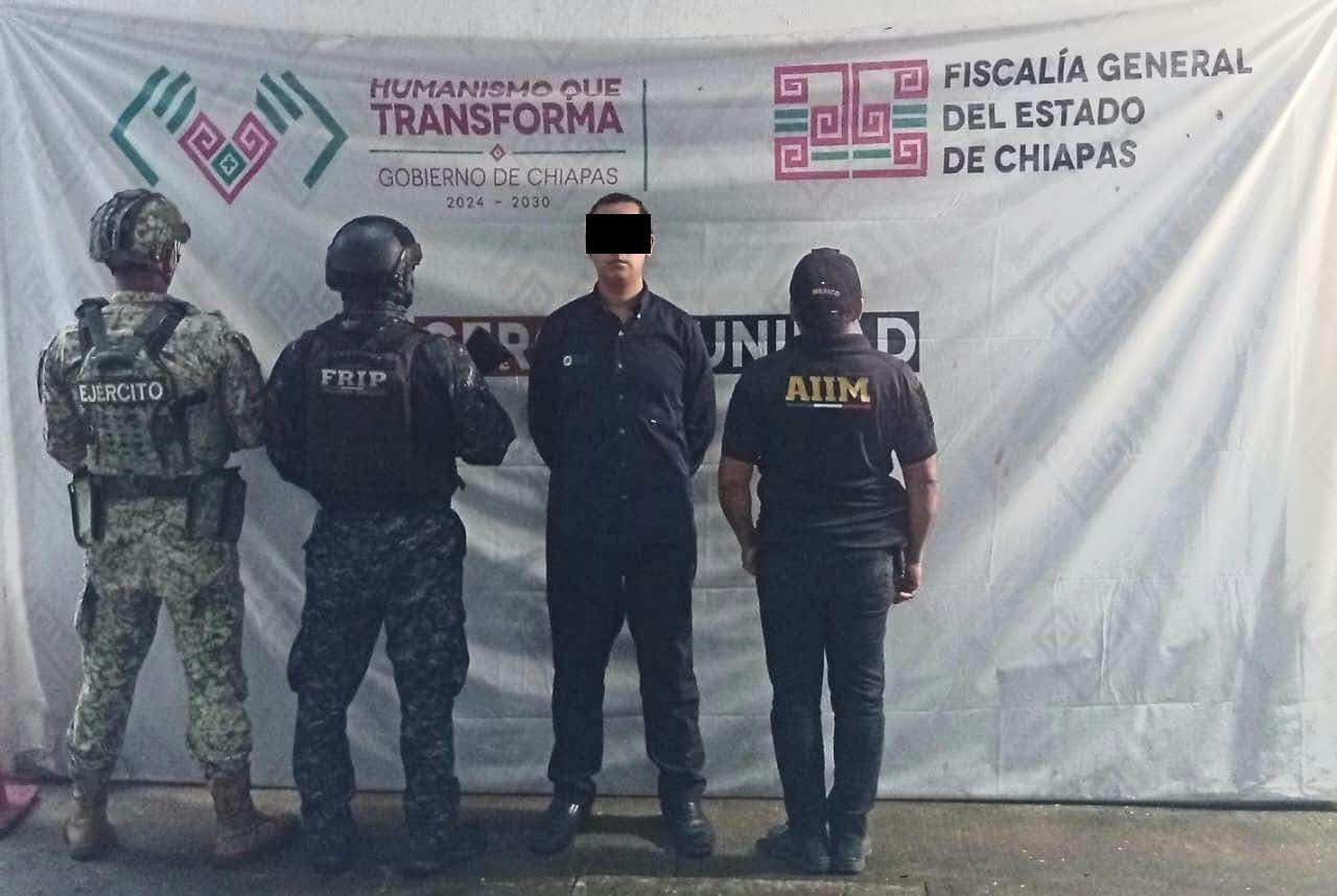 En operativo interinstitucional aprehenden a presunto responsable por pederastia
