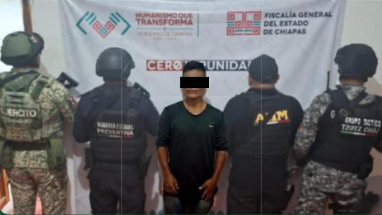 Grupo interinstitucional aprehende a presunto responsable de homicidio en grado de tentativa calificado