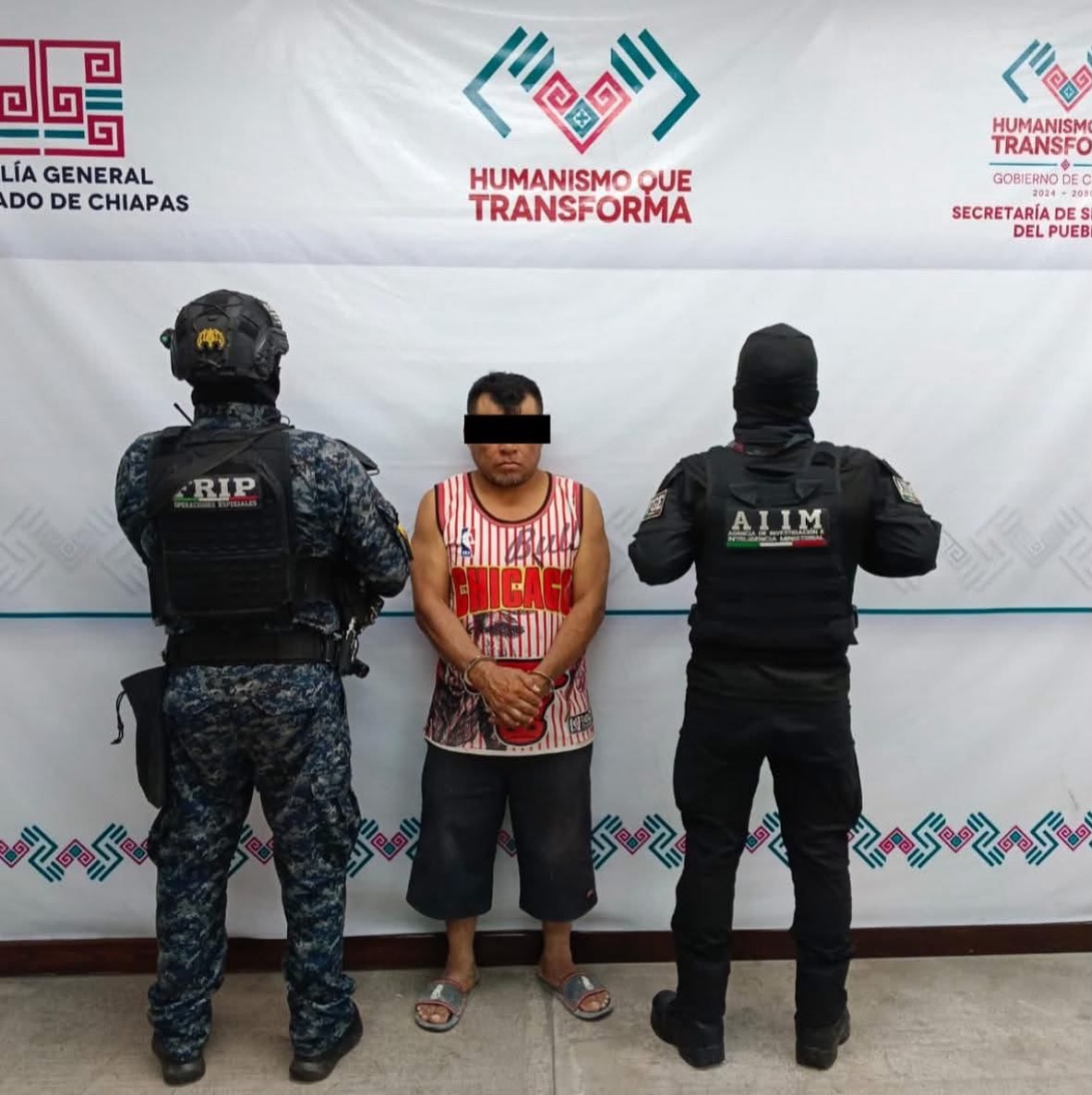 Por pederastia, la SSP y FGE aprehenden al presunto responsable y objetivo prioritario