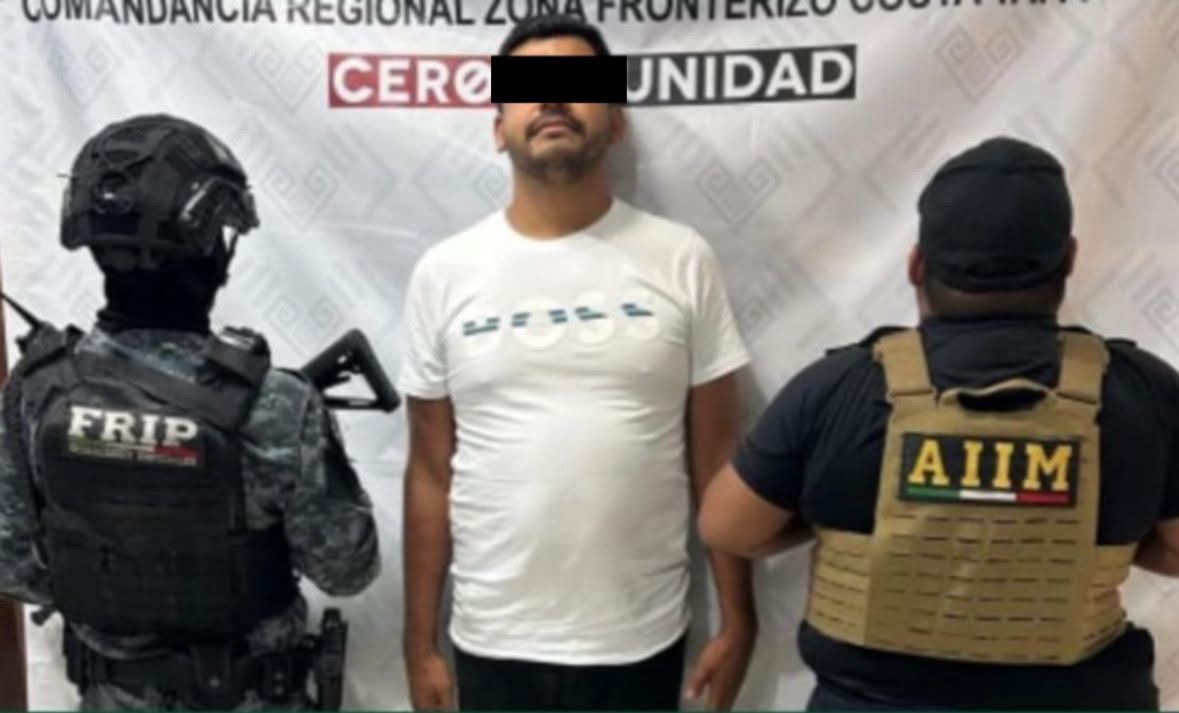 SSP y FGE aprehenden a presunto responsable de violencia familiar