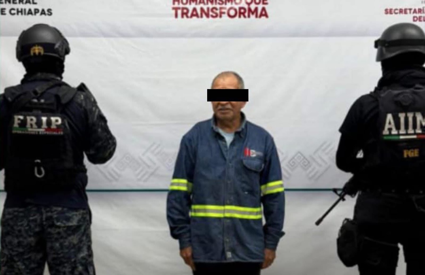 SSP y FGE aprehenden al presunto responsable de pederastia agravada