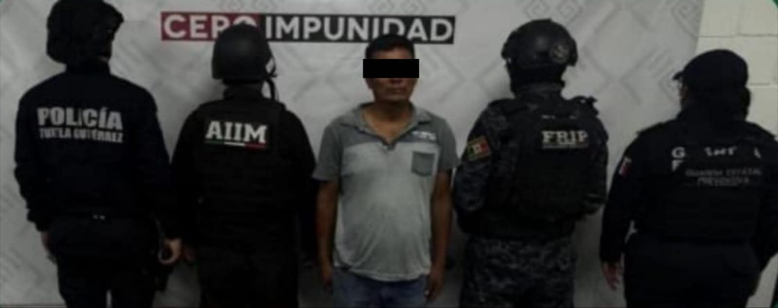 Por robo y daños, la SSP y FGE aprehenden al presunto responsable