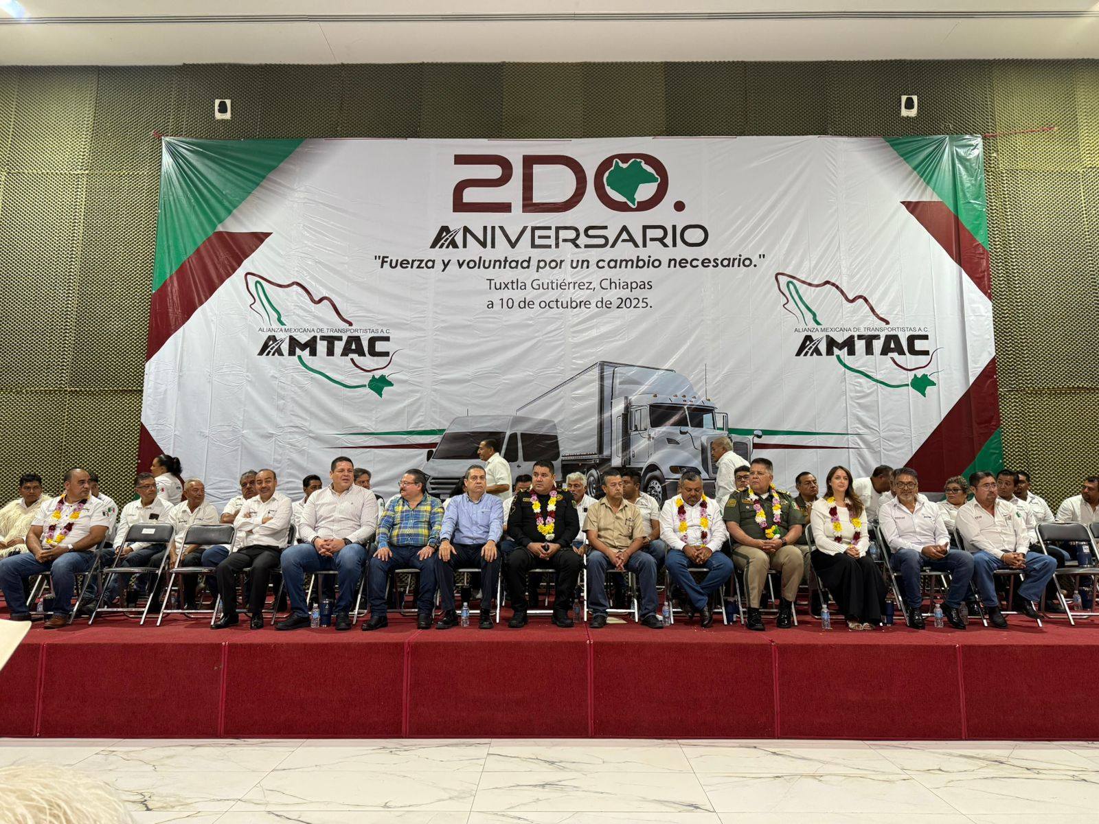 SSP recibe reconocimiento durante el Segundo Aniversario de la AMTAC