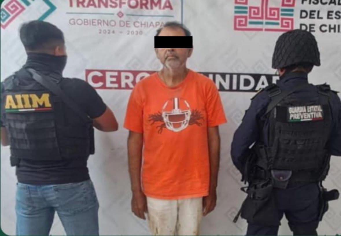 Por violencia familiar, SSP y FGE aprehenden al presunto responsable