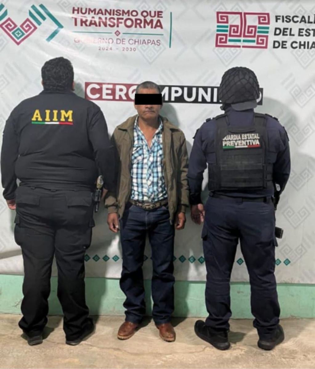 Guardia Estatal Preventiva y AIIM aprehenden a presunto responsable de homicidio calificado en grado de tentativa