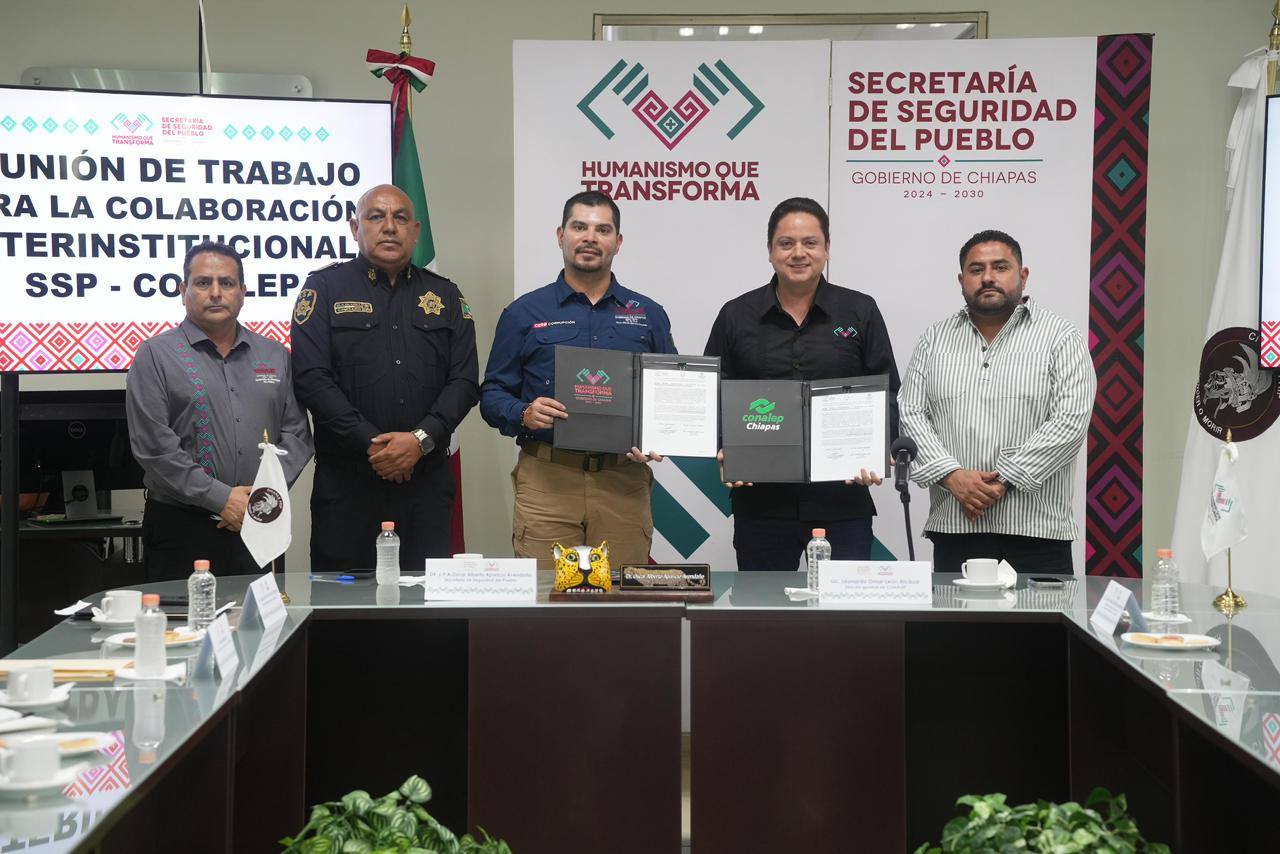 “Trabajamos de la mano por un Chiapas seguro”: Óscar Alberto Aparicio Avendaño