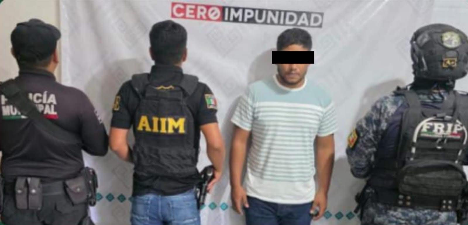 SSP y FGE aprehenden a presunto responsable de robo agravado