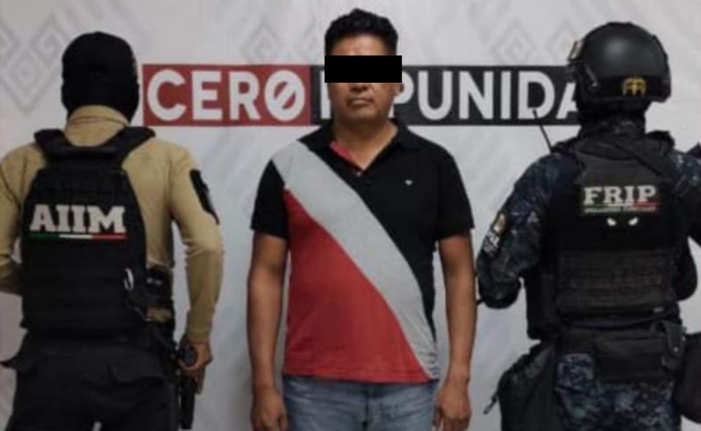 FRIP y AIIM aprehenden a presunto responsable y objetivo prioritario de privación ilegal de la libertad