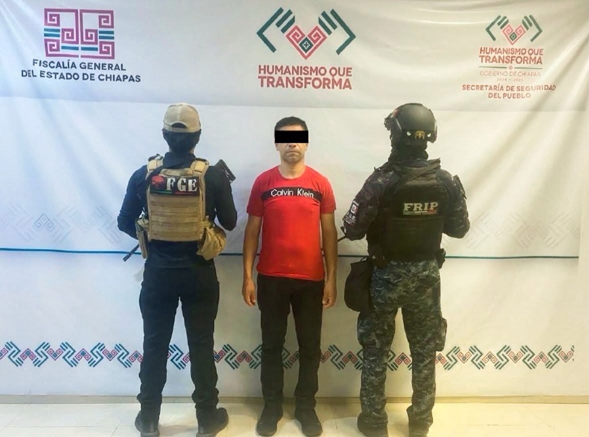 En colaboración, las Fiscalías de Chiapas y Tamaulipas aprehenden a presunto responsable de secuestro agravado 
