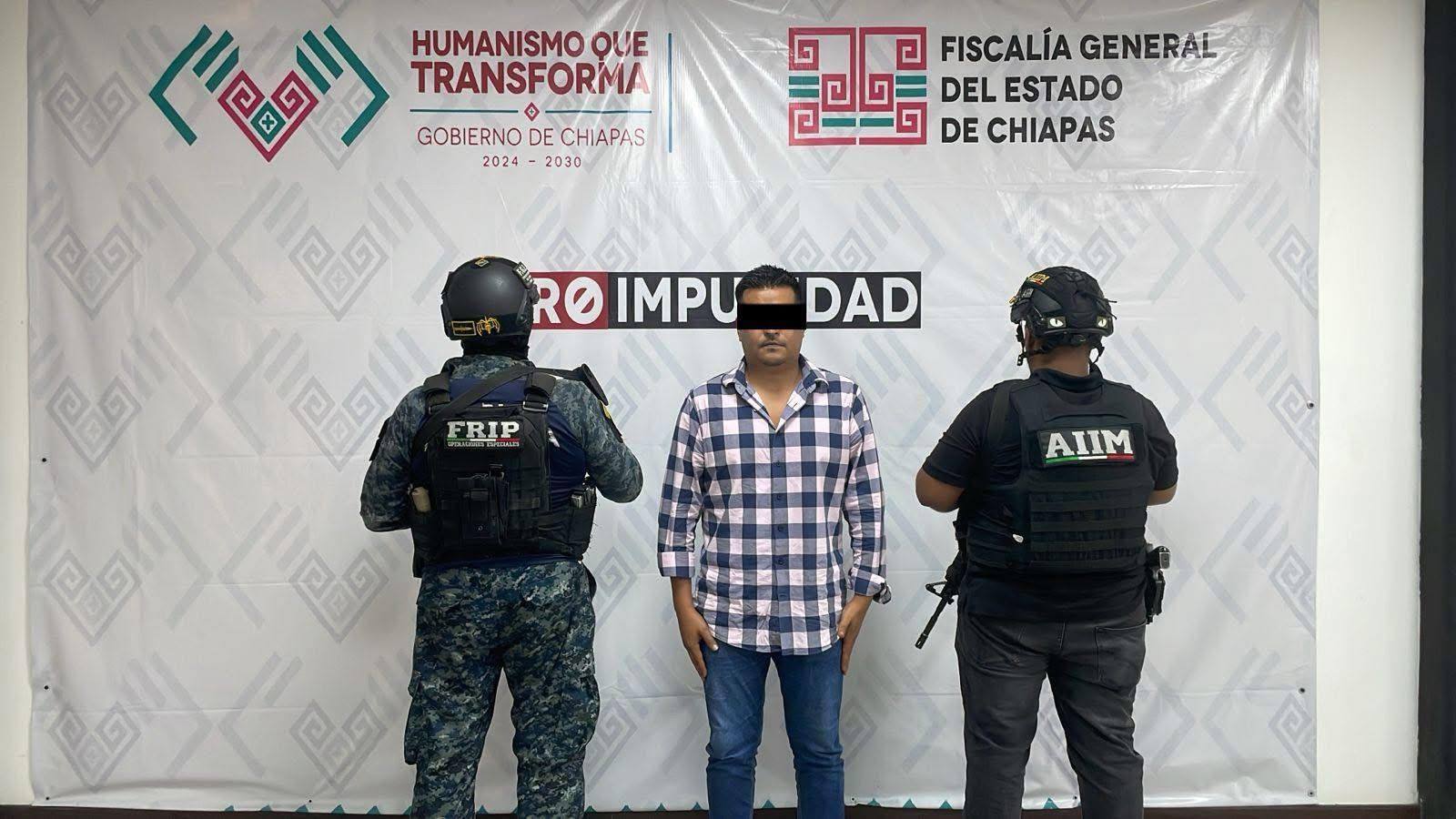 SSP y FGE aprehenden a presunto responsable del delito en materia electoral