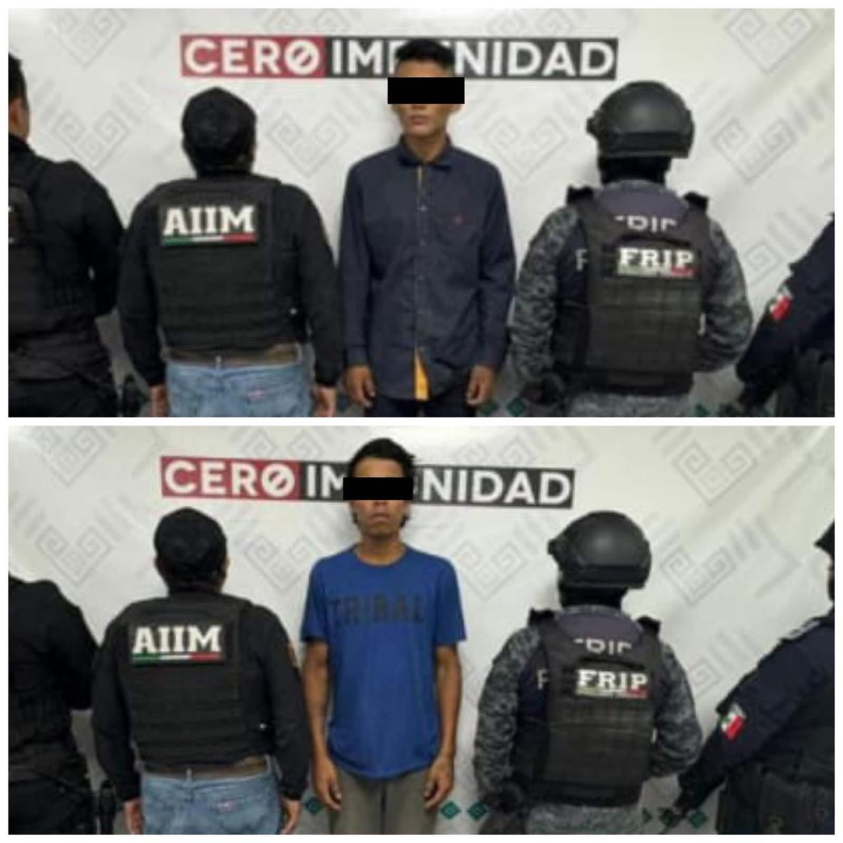 SSP y FGE aprehenden a presuntos responsables de robo con violencia