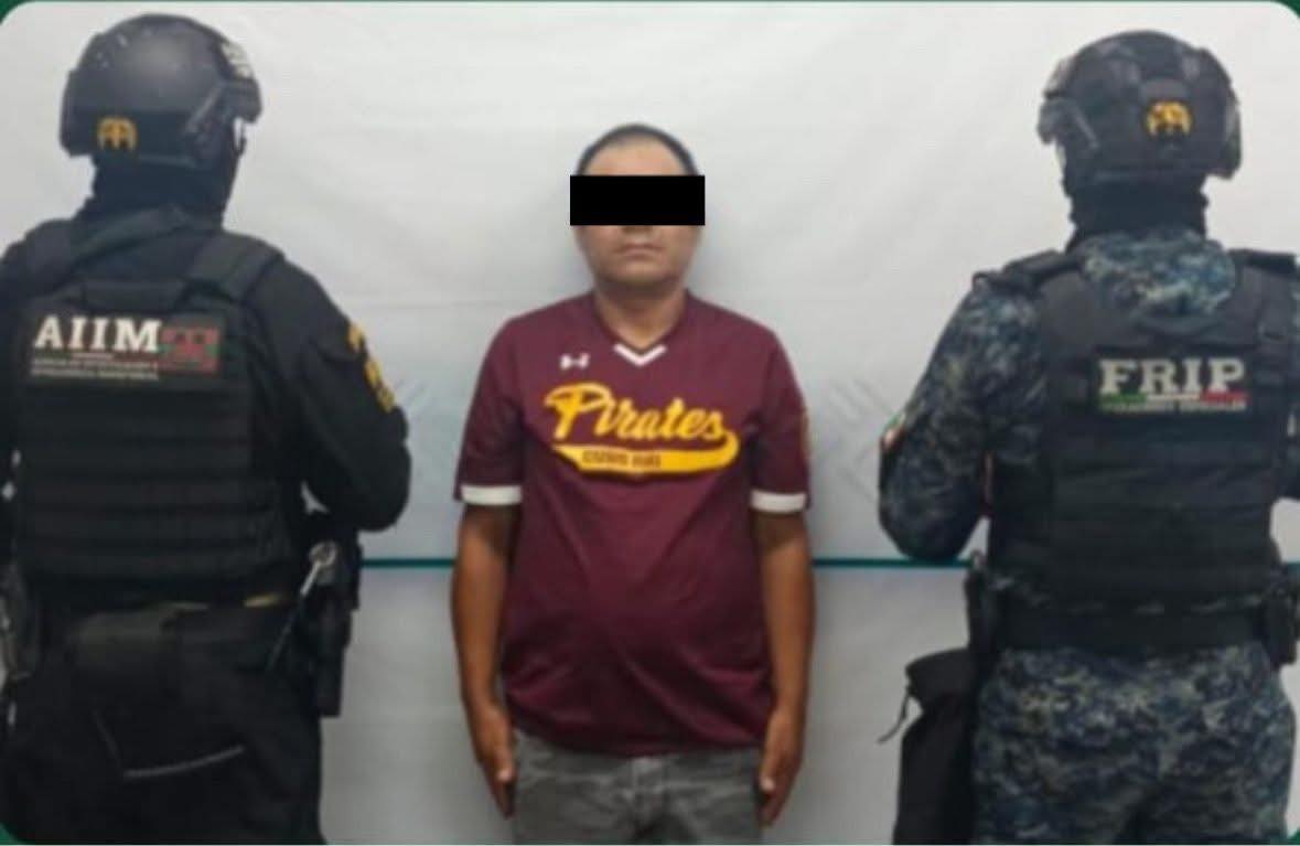 FRIP y AIIM aprehenden a presunto responsable de pederastia agravada