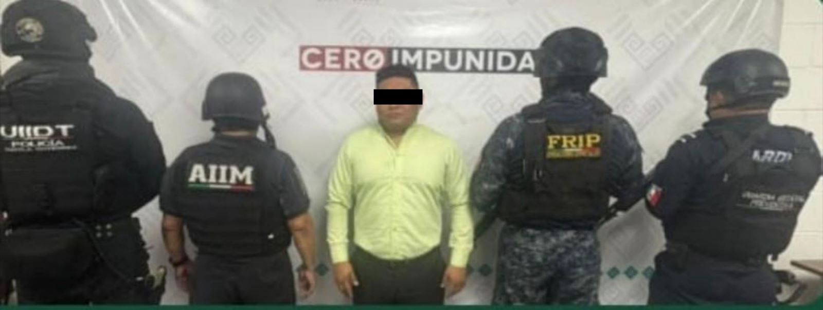 En coordinación interinstitucional detienen a persona con orden de reaprehensión por el delito de despojo