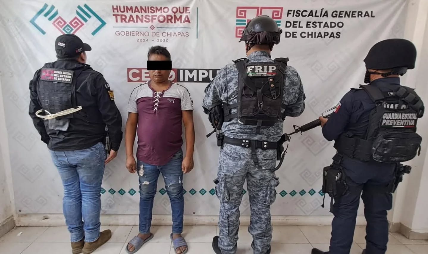 FRIP y AIIM aprehenden a presunto responsable de homicidio en grado de tentativa