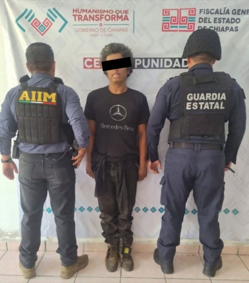 Por violencia familiar, SSP y FGE aprehenden al presunto responsable