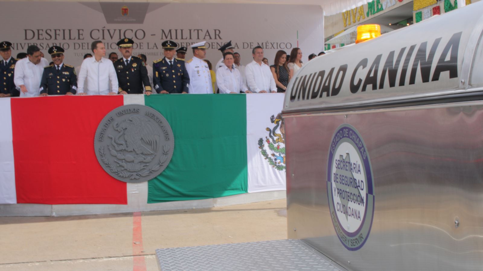 Es un honor dar a conocer a los chiapanecos el trabajo de la policía: Lozoya Uribe
