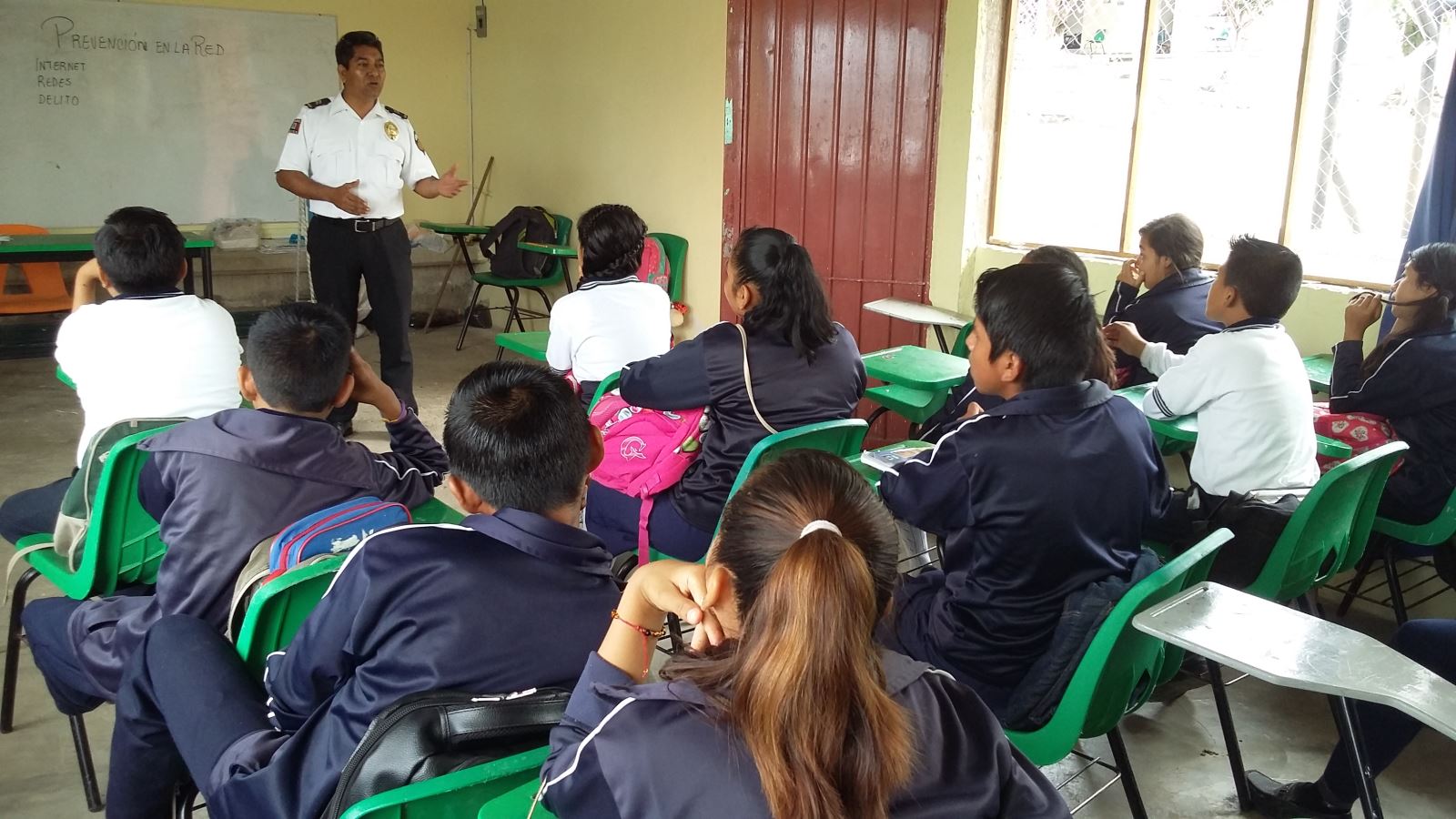 SSP realiza pláticas de prevención a comunidad estudiantil