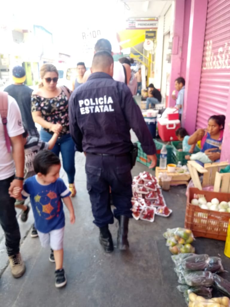 Despliega SSP operativo pie tierra en mercados de Tuxtla