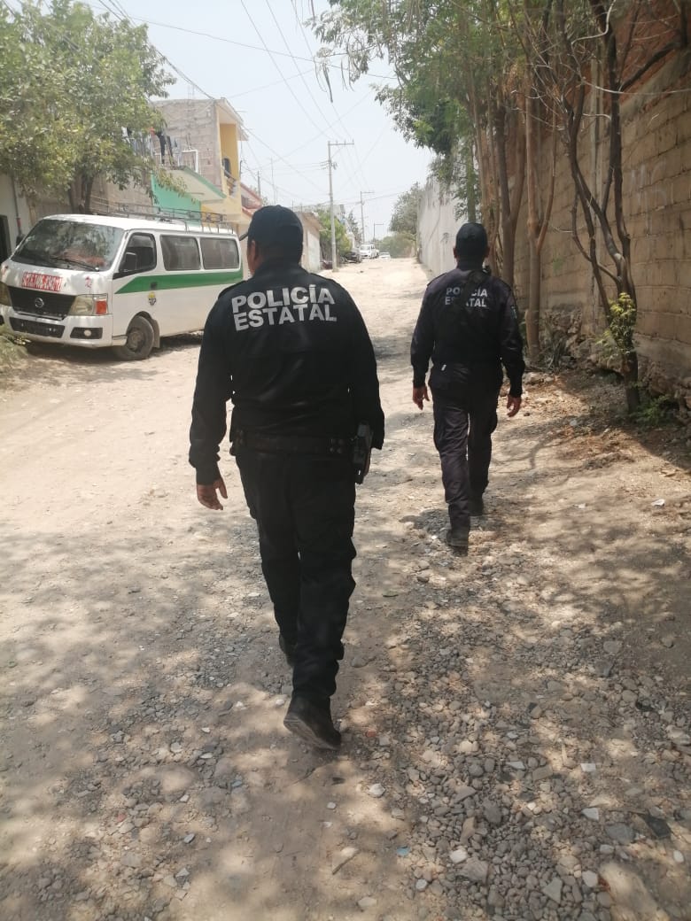 Despliega SSP operativo pie tierra en Colonia Albania Alta de Tuxtla