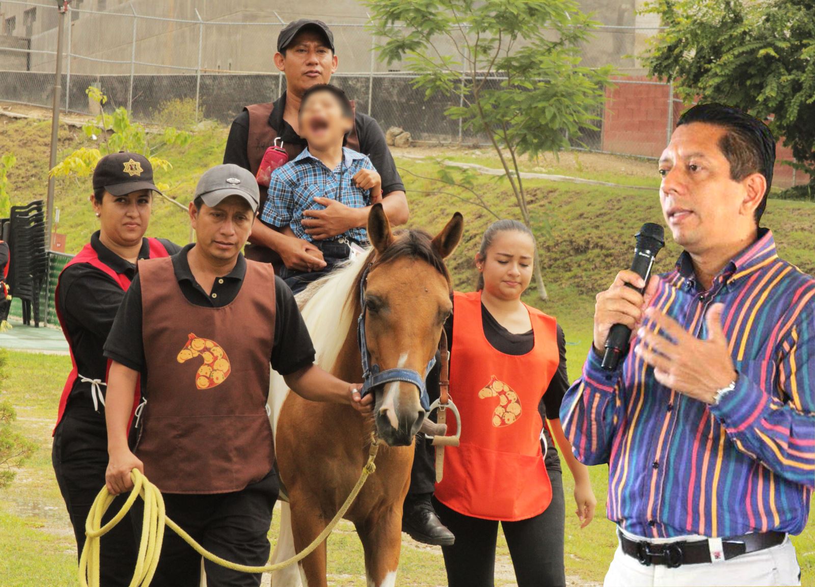 984 niños atendidos con programa de Equinoterapia de la SSP