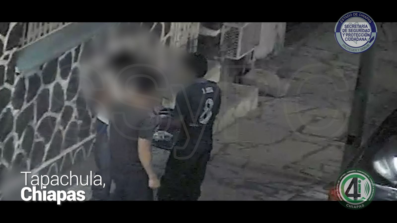 SSP mediante cámaras en Tapachula, frustra robo a transeúnte